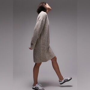 Topshop Oversize Sweater Dress